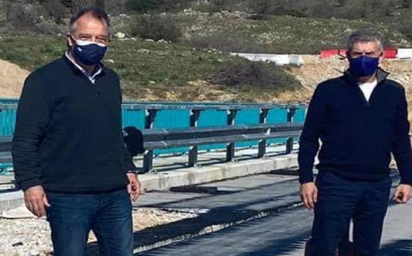 Διαγράμμιση οδικού δικτύου  της Π.Ε. Τρικάλων  από την Περιφέρεια Θεσσαλίας   
