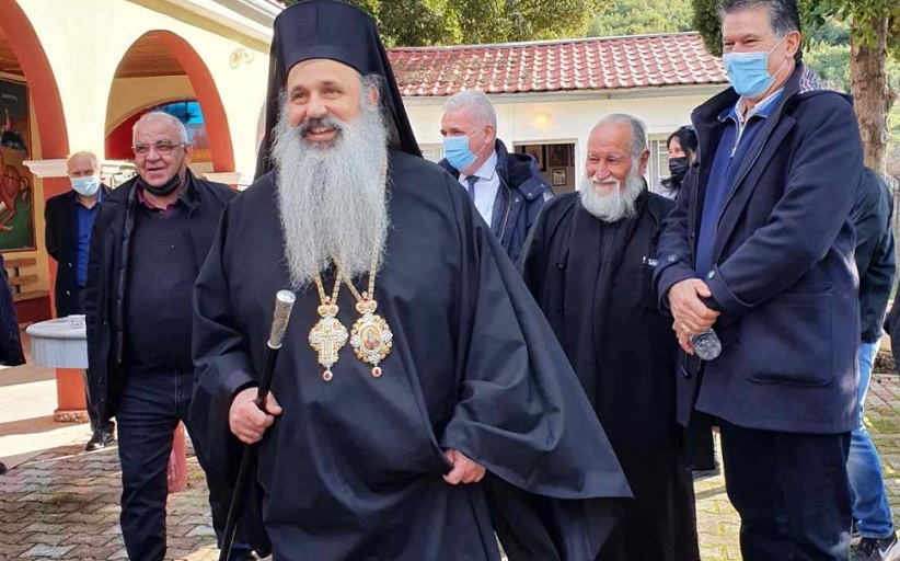 Ο Σεβ. Μητροπολίτης Σταγών και Μετεώρων κ.Θεόκλητος στην Νέα Ζωή Καλαμπάκας