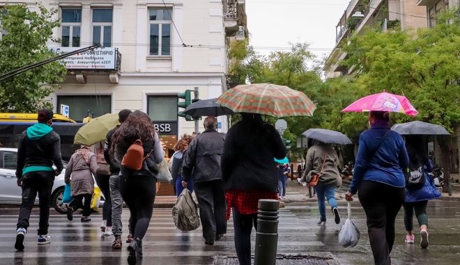Έκτακτο δελτίο καιρού: Ισχυρές βροχές και καταιγίδες τις επόμενες ώρες