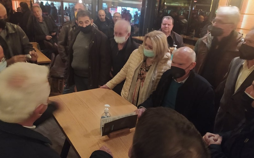 Στα Τρίκαλα βρέθηκε ο Γ. Παπανδρέου - Επισκέφθηκε και την Καλαμπάκα