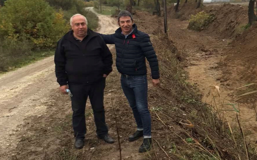 Καθαρισμός ρέματος στον Δήμο Μετεώρων