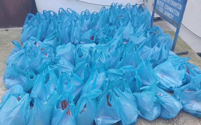 Επισιτιστική βοήθεια από τον Δήμο Μετεώρων