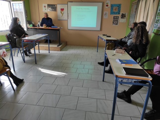 Ενδοσκολική επιμόρφωση Γυμνασίου Οξύνειας