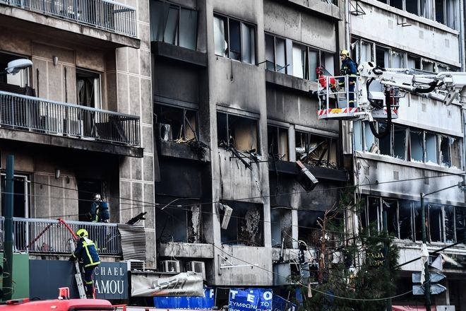 Ισχυρή έκρηξη σε κτίριο της Λεωφόρου Συγγρού