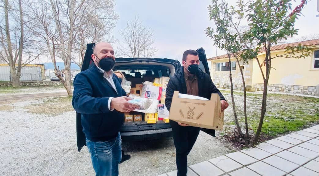 Το προσωπικό της Δομής Βέροιας και ο Διοικητής της, Λ. Αβραμόπουλος, αποδεικνύουν για άλλη μια φορά την ευαισθησία τους