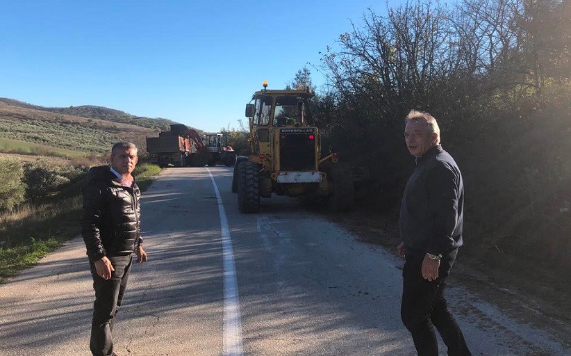 Ξεκινούν εργασίες βελτίωσης του δρόμου προς Καλονέρι  από την  Περιφέρεια Θεσσαλίας