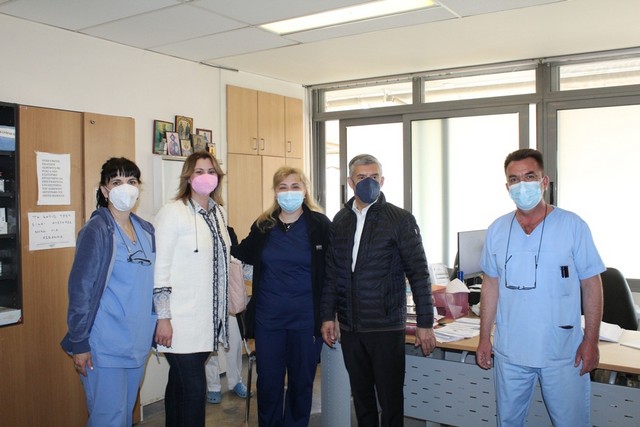 Στο Γενικό Νοσοκομείο Τρικάλων ο Περιφερειάρχης...