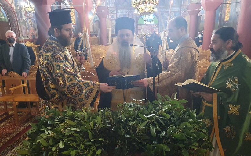 Η Κυριακή των Βαίων στην Ιερά Μητρόπολη Σταγών και Μετεώρων
