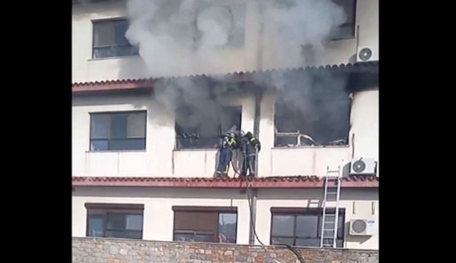 Θεσσαλονίκη: Φωτιά στο νοσοκομείο 