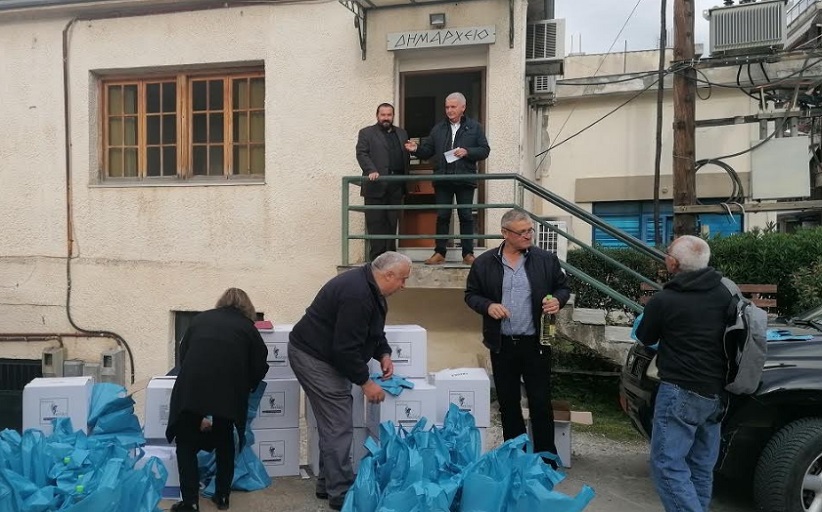 Επισιτιστική βοήθεια από τον Δήμο Μετεώρων προς συμπολίτες μας