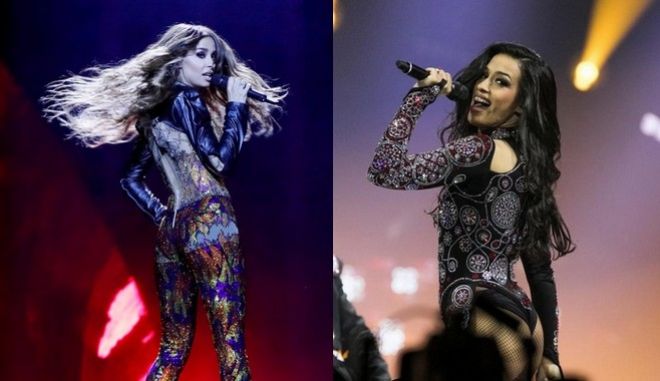 Eurovision: Συνεργασία... fuego! - Φουρέιρα και Chanel μαζί στη σκηνή