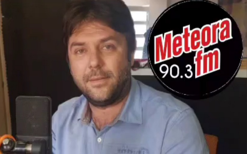 Στον Meteorafm 90,3 φιλοξενήθηκε ο υπ. Δήμαρχος Μετεώρων, Σωτήρης Παπαχρήστος