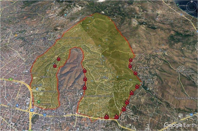 Φωτιά: Σε ύφεση η πυρκαγιά στην Αττική - Οι άνεμοι θα ενισχυθούν τις επόμενες ώρες, φόβοι για αναζωπυρώσεις
