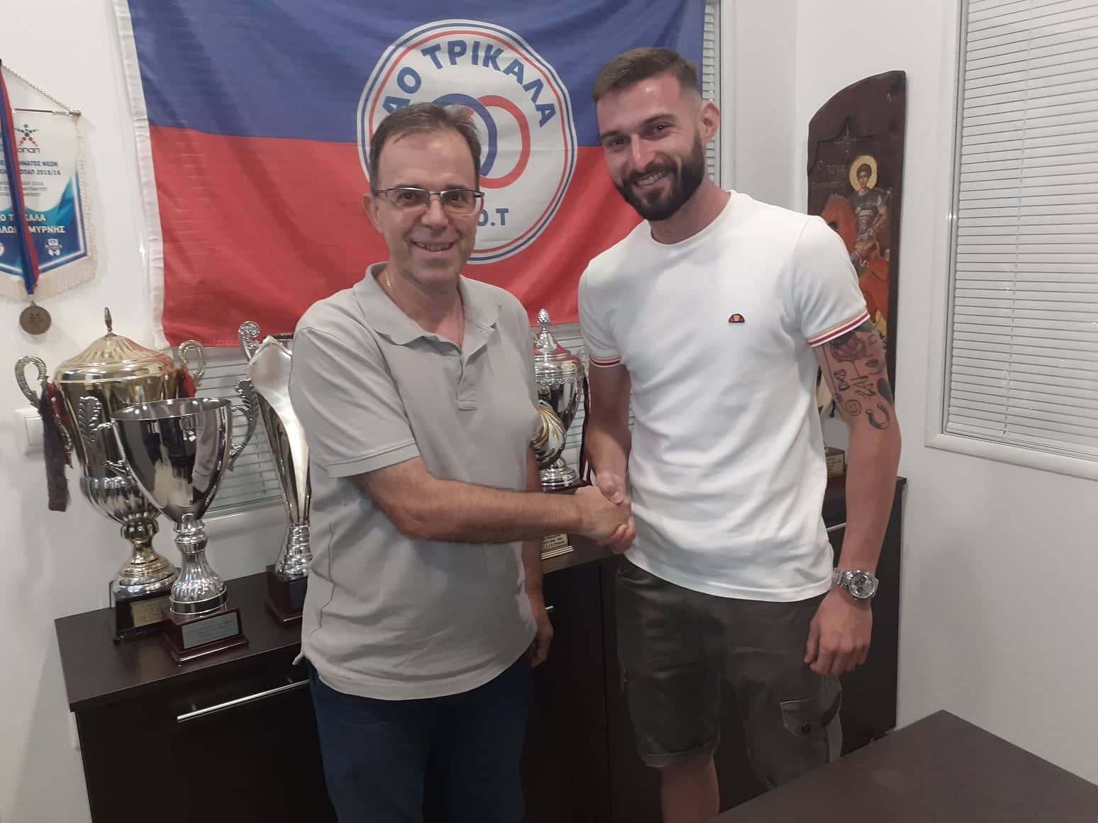 Ο Χρήστος Κατσαντώνης στον ΑΟ Τρίκαλα