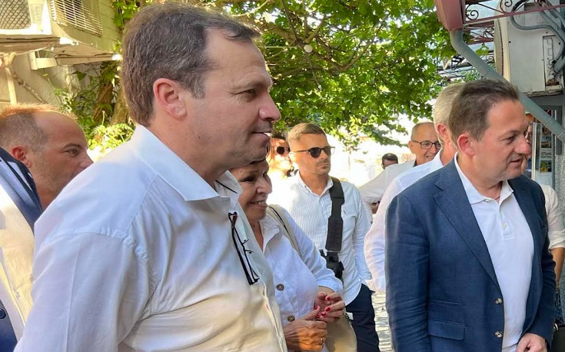 Θανάσης Λιούτας: Με τον Αναπληρωτή Υπουργό Εσωτερικών, Στέλιο Πέτσα, σε κλιμάκιο της ΝΔ στην Πρέβεζα