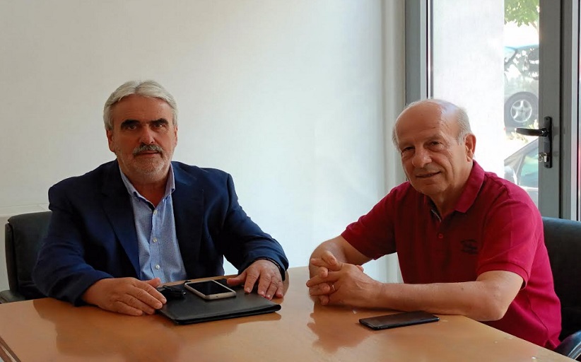 Επίσκεψη του Χρήστου Σιμορέλη στο Επιμελητήριο Τρικάλων