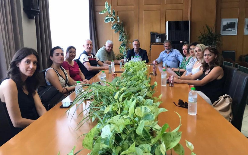 Επίσκεψη μελών ευρωπαϊκού προγράμματος στον Χρήστο Μιχαλάκη