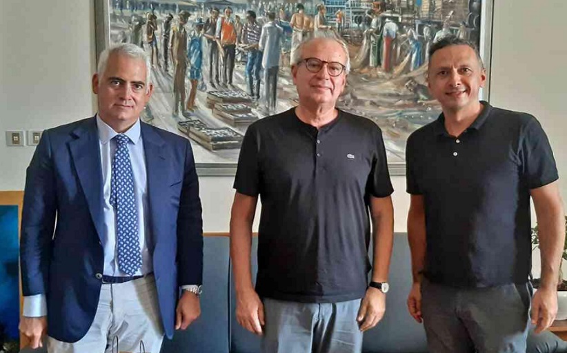 Με τον Δήμαρχο Καβάλας Θόδωρο Μουριάδη, ο Πρόεδρος του ΚΕΘΕΑ, Χρίστος Λιάπης