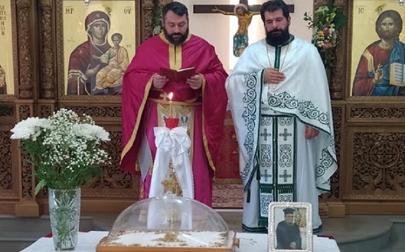 Ιερό Μνημόσυνο στην Διάβα για τον π. Γεώργιο Στέφα