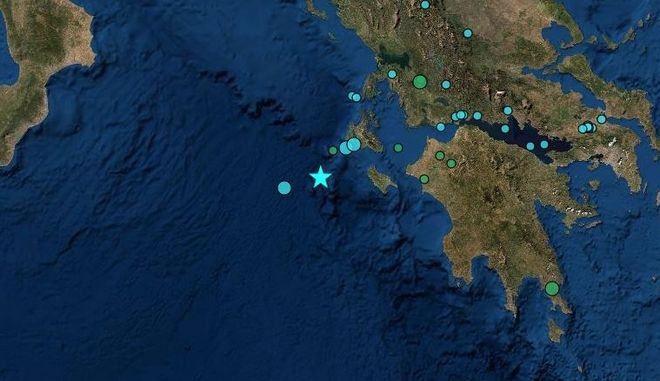 Κεφαλονιά: Σεισμός 5,4 Ρίχτερ αναστάτωσε το νησί