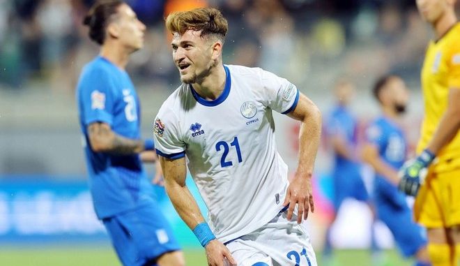 Κύπρος - Ελλάδα 1- 0: Ο Τζιωνής 