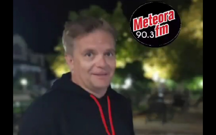 Στον Μετέωρα Fm  90,3 μίλησε ο νέος γραμματέας του τοπικού ΣΥΡΙΖΑ Καλαμπάκας, Γιώργος Μπαλογιάννης..