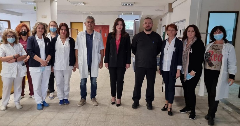 Κ. Παπακώστα: Σειρά επισκέψεων της Βουλευτού στην Καλαμπάκα, στο Κέντρο Υγείας και στο Αστυνομικό Τμήμα