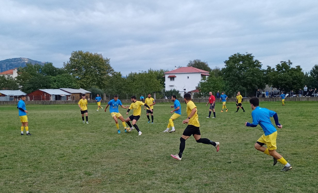 Κρύα Βρύση - ΑΣ Μετέωρα 0-1 στο σημερινό φιλικό στη Διάβα