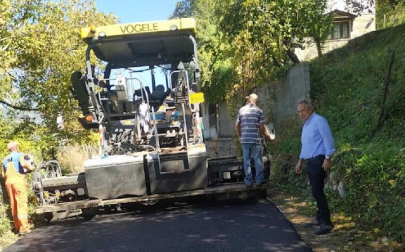 Νέα ασφαλτόστρωση στο δρόμο από Καλαμπάκα προς Ματονέρι  από την Περιφέρεια Θεσσαλίας