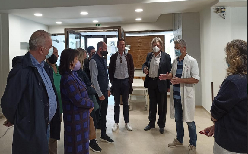 Επίσκεψη Κλιμακίου ΠΑΣΟΚ - Κινήματος Αλλαγής Τρικάλων στο Κέντρο Υγείας Καλαμπάκας