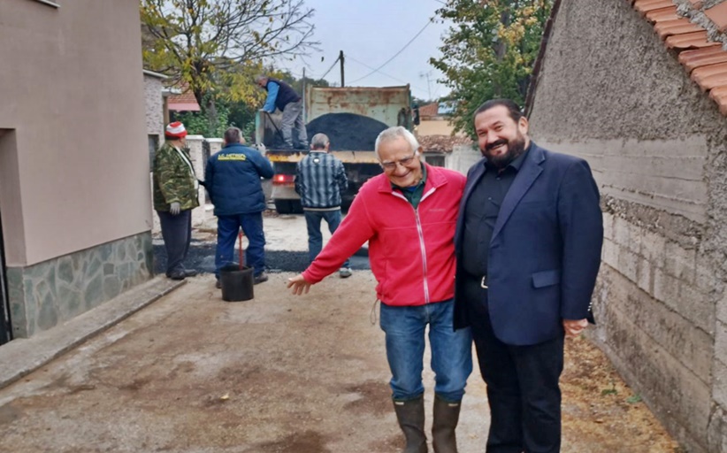 Συντήρηση και επισκευή οδών και οδοστρωμάτων στην Τ.Κ. Αγιοφύλλου του Δήμου Μετεώρων