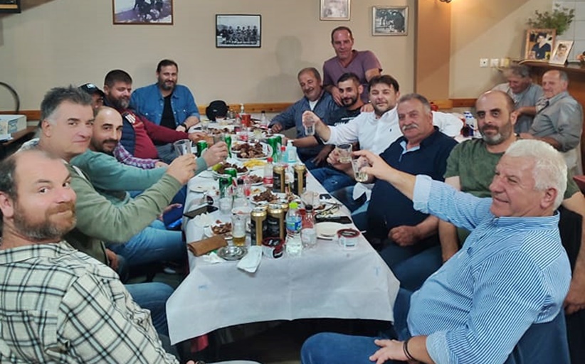Με καλούς φίλους και συναγωνιστές, συναντήθηκε στην Παναγία ο υποψήφιος Δήμαρχος Δήμου Μετεώρων, Σωτήρης Παπαχρήστος