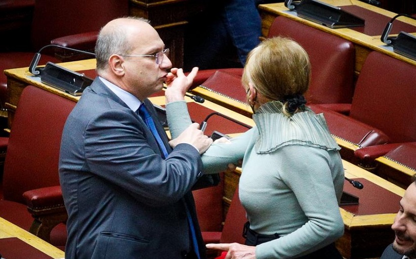 Σε έξαλλη κατάσταση η βουλεύτρια της ΝΔ Φωτεινή Πιπιλή
