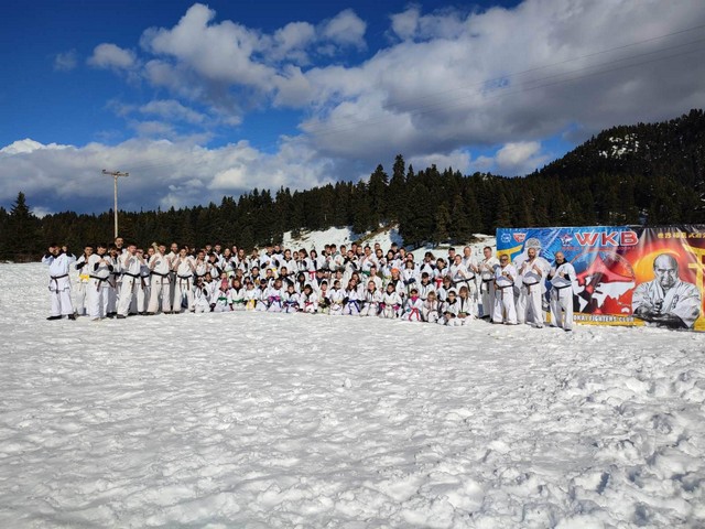 11ο Winter camp της WKB Hellas με 180 αθλητές στο Περτούλι