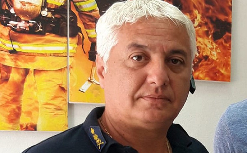 Στη διοίκηση της Πυροσβεστικής Υπηρεσίες στο ν. Βοιωτίας, ο Αντιπύραρχος Περικλής Κουλκουβίνης