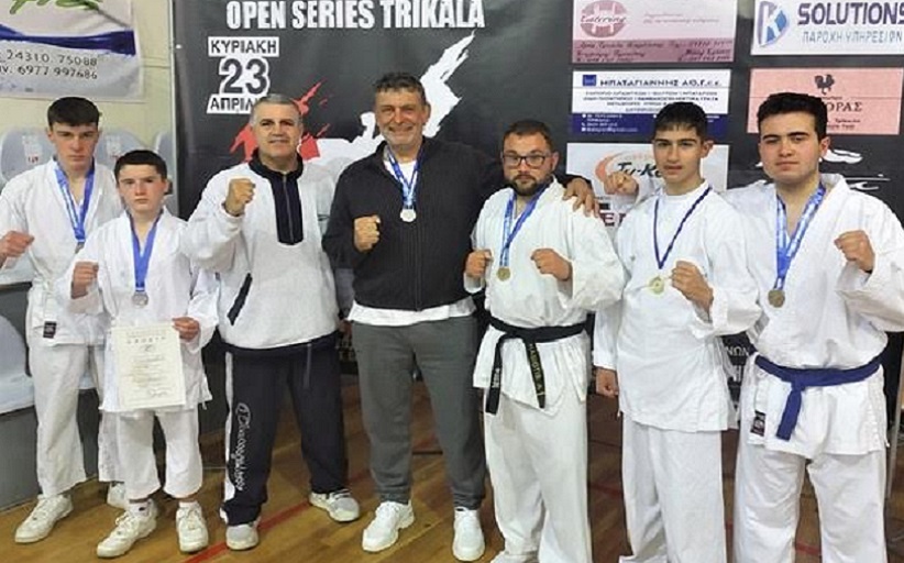 Συμμετοχή του Α.Σ. Μαχητικών Τεχνών Καλαμπάκας σε αγώνες Καράτε