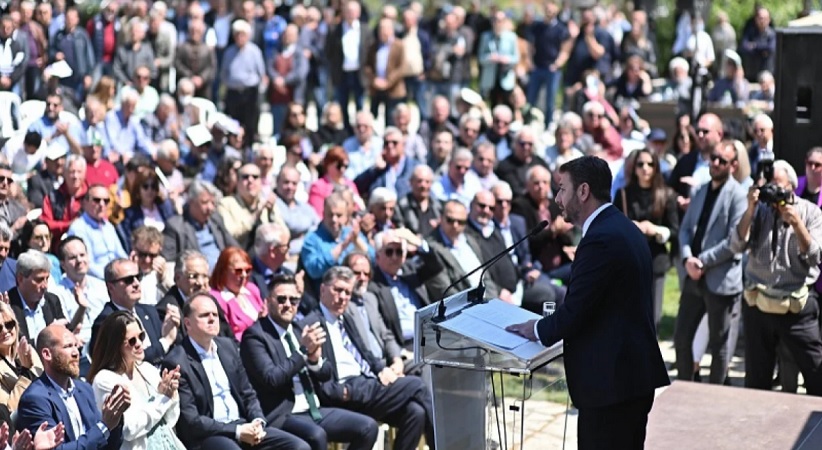 Απάντηση Ανδρουλάκη σε Μητσοτάκη από τα Τρίκαλα -  
