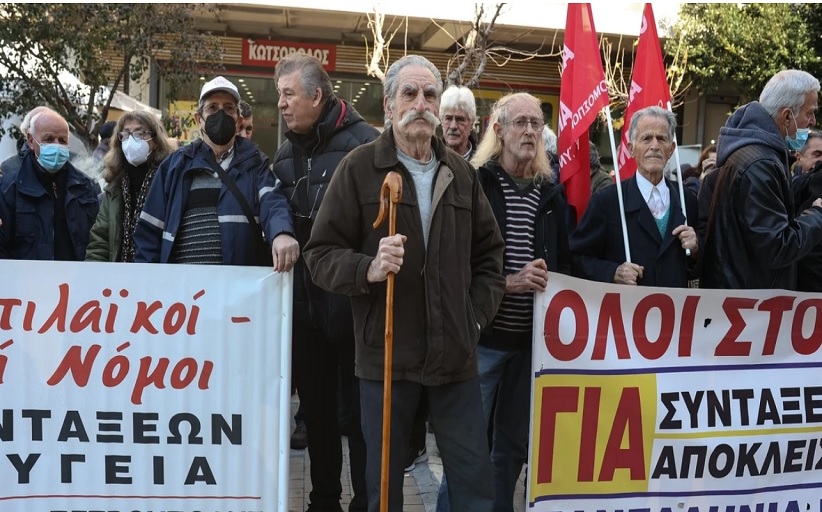Στους δρόμους οι συνταξιούχοι - Ζητούν τα αυτονόητα...