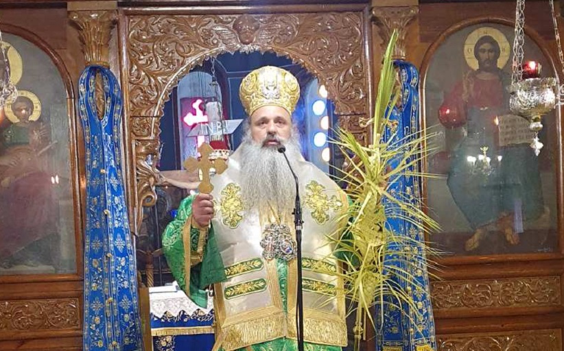 H δεσποτική εορτή των Βαΐων στην Ιερά Μητρόπολη Σταγών και Μετεώρων