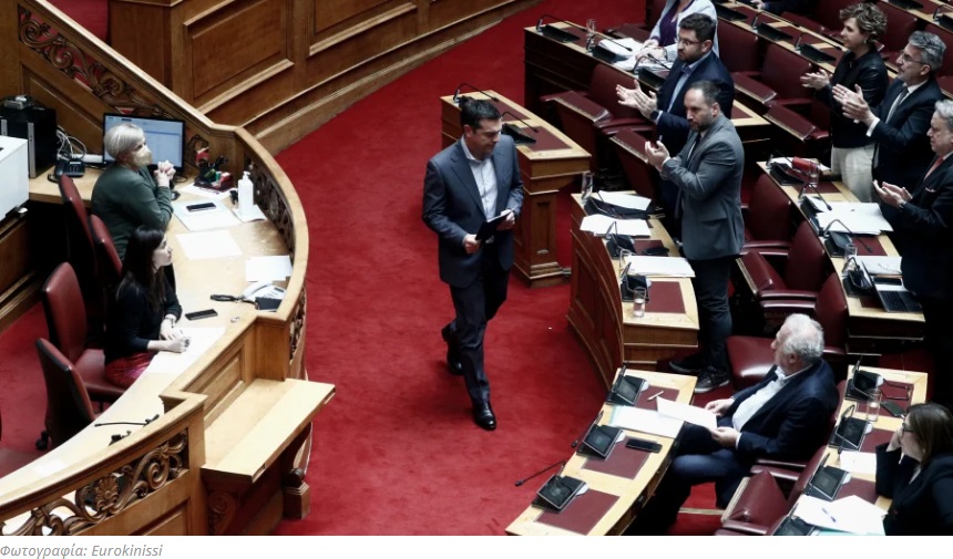 Σφοδρή συγκρουση στη  Βουλή για το ναζιστικό μόρφωμα...