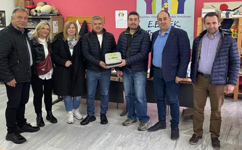 Απινιδωτής στο Ειδικό Σχολείο ΕΕΕΕΚ Τρικάλων από την Περιφέρεια Θεσσαλίας