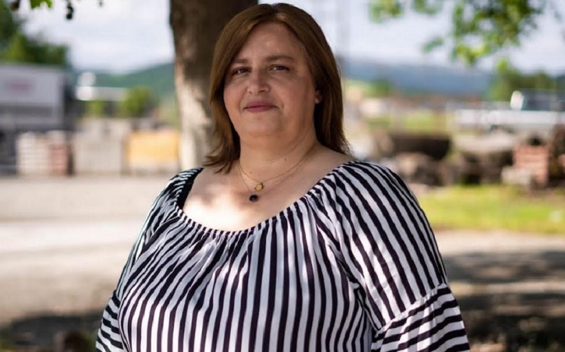 Ανακοίνωση της υποψηφιότητας της Γιώτας Τασίκα Μάνου με τον Λευτέρη Αβραμόπουλο