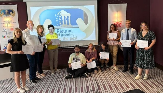 Η Δ.Π.Ε. Τρικάλων συμμετείχε σε Erasmus+ ΚΑ220 με τίτλο: «Playing and learning from the past»