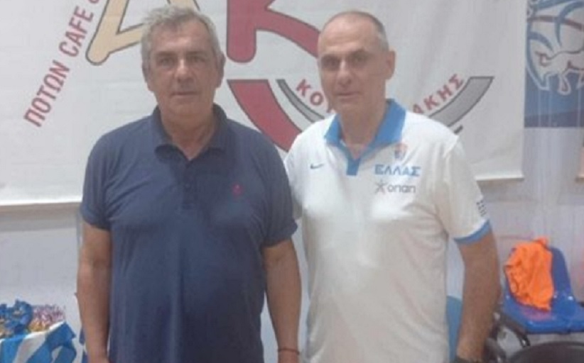 Η ακαδημία BC Volos τίμησε τον Τρικαλινό παλαίμαχο μπασκετμπολίστα Γιούλη Μαϊμάνη