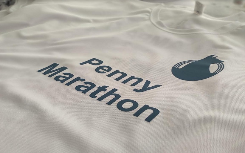 t-shirt συμμετοχής για το Penny Marathon...