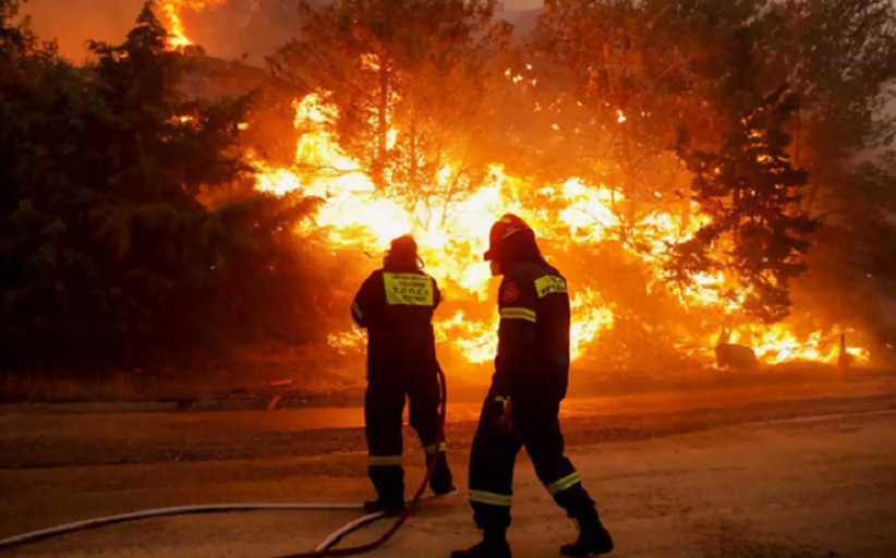Πολύ υψηλός κίνδυνος πυρκαγιάς αύριο για 6 περιφέρειες – Χάρτης με τις περιοχές