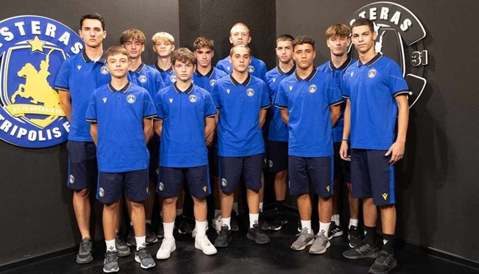 Ο Αστέρας Τρίπολης παρουσιάσε τους νεαρούς ποδοσφαιριστές - Στην Κ15 ο καλαμπακιώτης Κων/νος Αδάμος