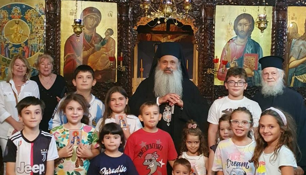 Στην ορεινή περιοχή του Ασπροποτάμου ο Σεβ. Μητροπολίτης Σταγών και Μετεώρων κ.Θεόκλητος.