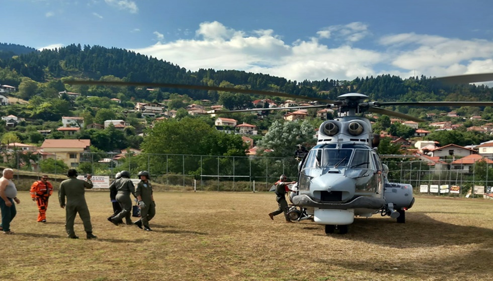 Ασθενής από τη Χρυσομηλιά μεταφέρθηκε στο νοσοκομείο με ελικόπτερο