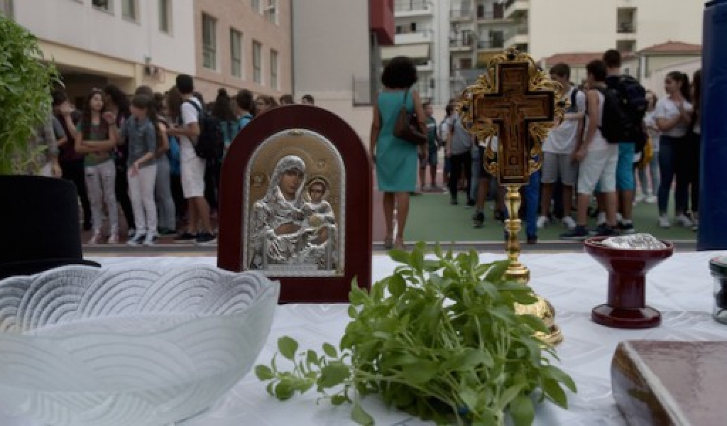 Αγιασμοί Σχολείων από τον Σεβασμιότατο κ.κ. Θεόκλητο